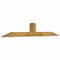 Ekena Millwork Portland Rough Sawn Timber Gable Bracket, Western Red Cedar, 72"W x 12"H x 4"D x 4"F, 4/12 Pitch GBW072X12X0404POR00RWR - alternate 3